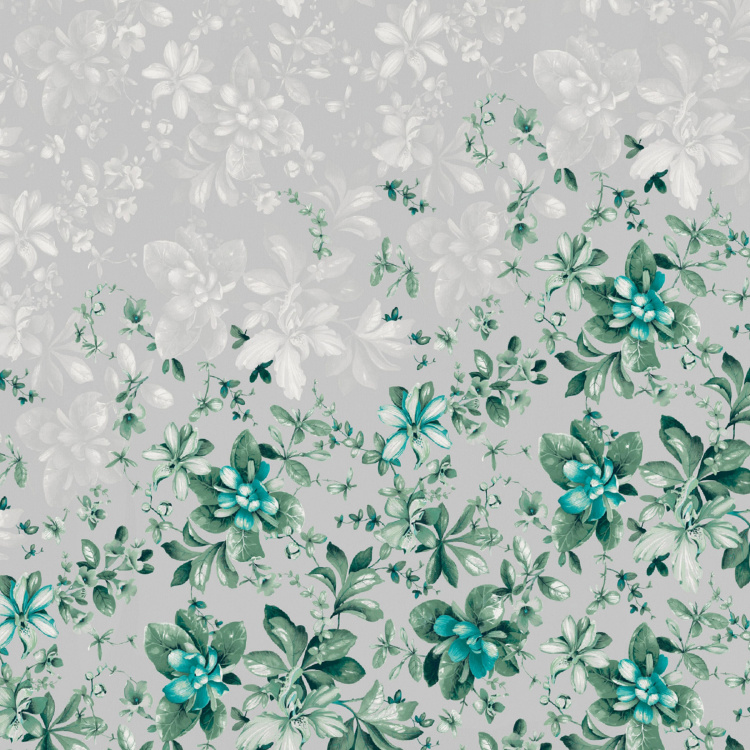 D'DECOR Primary Floral Print Double Comforter - 229 x 274 cm