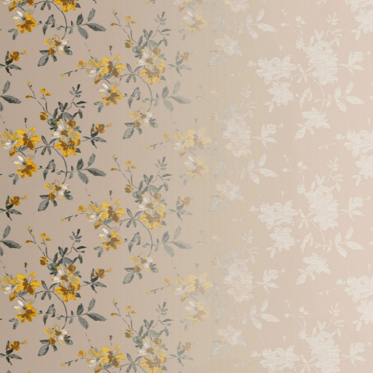 D'DECOR Elemental Floral Print 3-Piece Bedsheet Set - 274 x 229 cm