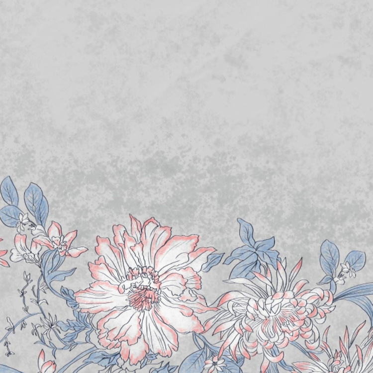 D'DECOR Primary Floral Print 3-Piece Queen-Size Bedsheet Set - 274 x 229 cm