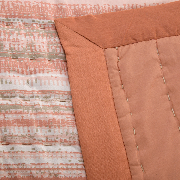 MASPAR Patina Striped Single Bed Quilt - 152x250 cm