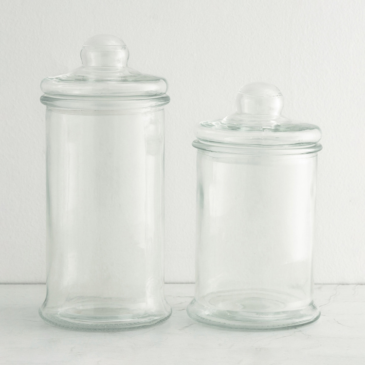 Florence Storage Jars with Lid - Set of 6