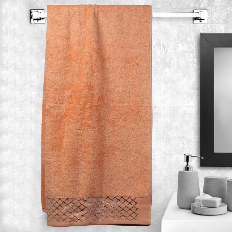 PORTICO New York Shimmer Swarovski Bath Towel