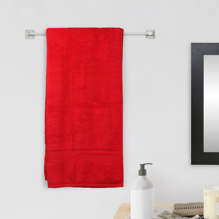 PORTICO Eva Bamboo Textured Bath Towel - 75 cm x 1.50 m