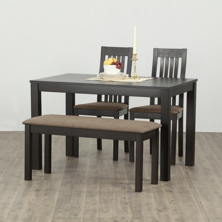 Diana 4 Seater Dining Table With 2, Small Dining Room Table 4 Chairs