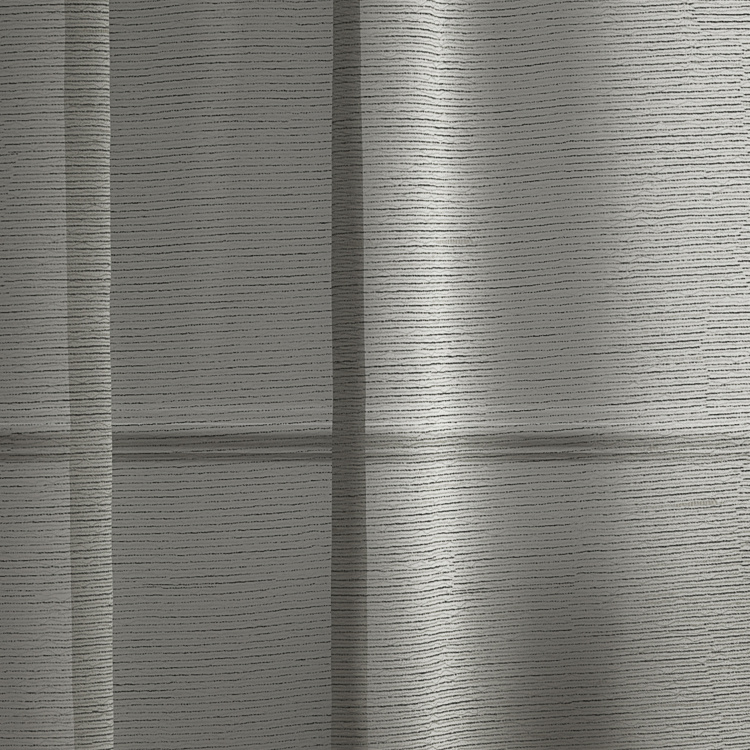 D'DECOR Sea Mist Striped Door Curtain Pair -  1.35 m x  2.70 m