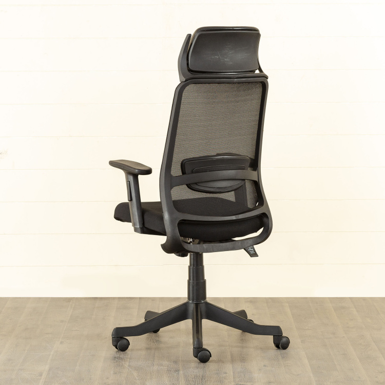 Helios Ergo Black High Back Office Chair